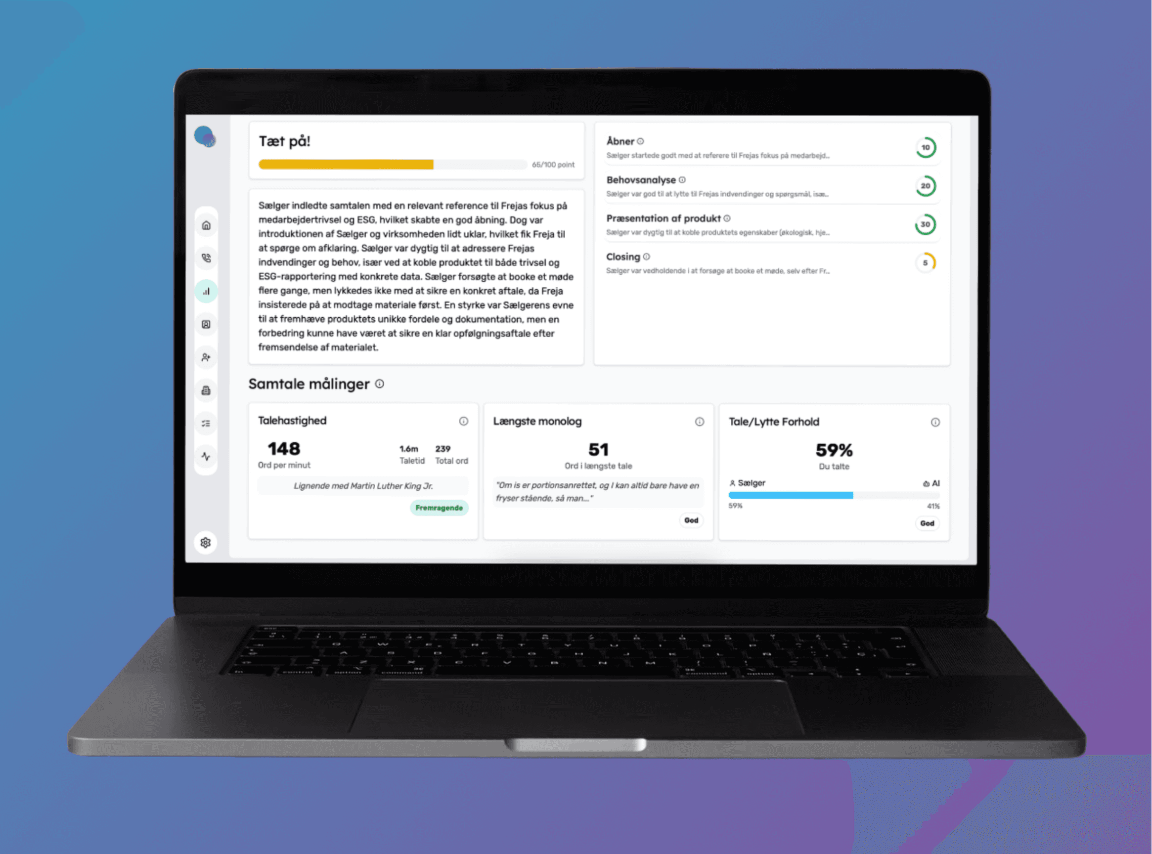 Øjeblikkelig feedback